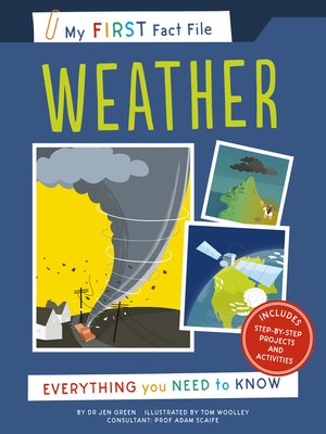 cover image of My First Fact File Weather